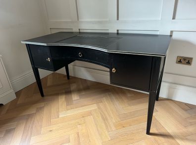 Beautiful Desk with Leather Inlay