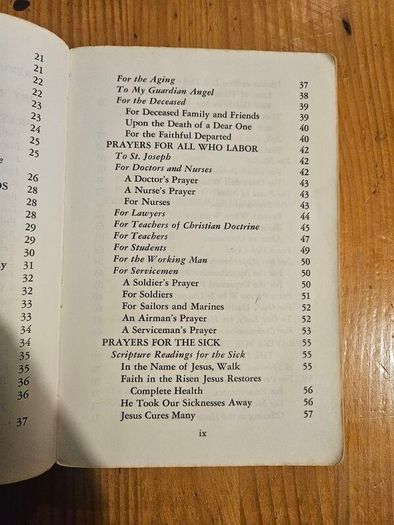 RARE. PRAYERS FOR Today Compiled By Bishop Terence Cooke Cardinal Of Newyork 1968 to 1983.  Complete With facsimile Signature On Cover And Hand Written Signature On Inside. Paperback In Good Condition.