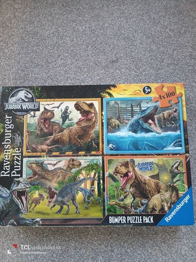 Jigsaw puzzle.Dinosaurs.Age5+