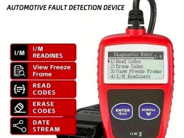 Diagnostic OBD2 Scanner Tool Clear Engine lights & Erase fault codes.