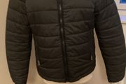 AJ Armani Dark Green Puffer Jacket - Size 14