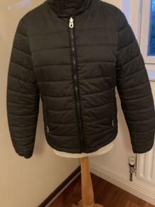 AJ Armani Dark Green Puffer Jacket - Size 14