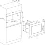Built-In Microwave 900W German Quality PKM Brand New Image 8