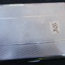 1960's Kincraft Vintage Chrome Metal Cigarette Case, Art Deco Engine Turned Design, Made In England Image 3