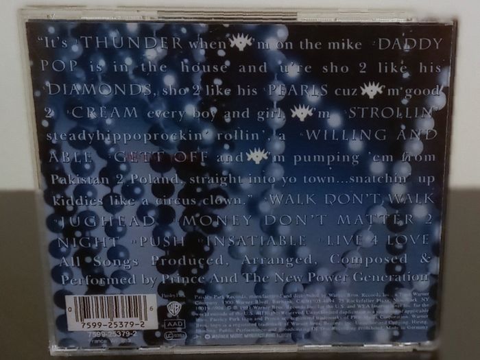 Prince & The New Power Generation Diamonds and Pearls CD Album