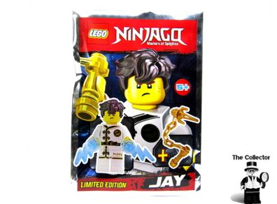 LEGO Ninjago Jay Minifigure Foil Pack Polybag Limited Edition Brand New Sealed