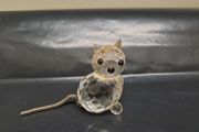 Vintage Swarovski Crystal Mouse Figurine