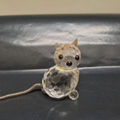 Vintage Swarovski Crystal Mouse Figurine