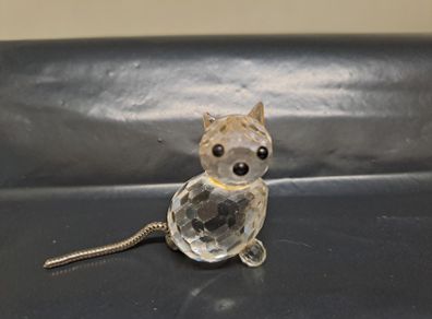 Vintage Swarovski Crystal Mouse Figurine