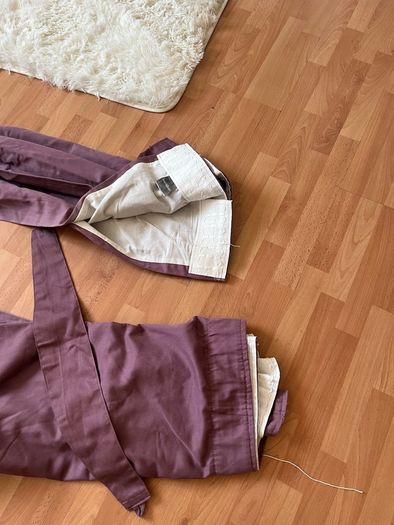 FREE curtains with tiebacks