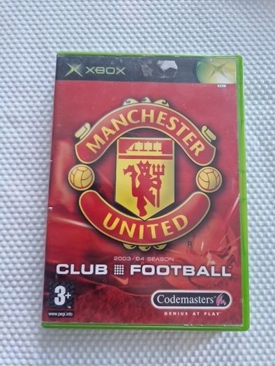 Manchester United Club Football Season 2003 2004 Xbox Original Games Original