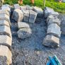 Reclaimed limestone handcut arch Image 8