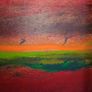 "Summer Sunrise,,Clifden,Co.Galway".Oil on Board Painting.Signed.and Titled verso. Image 6