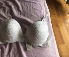 Brand new white bra