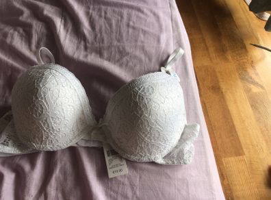 Brand new white bra