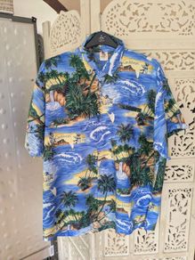 Vintage summer mens shirt