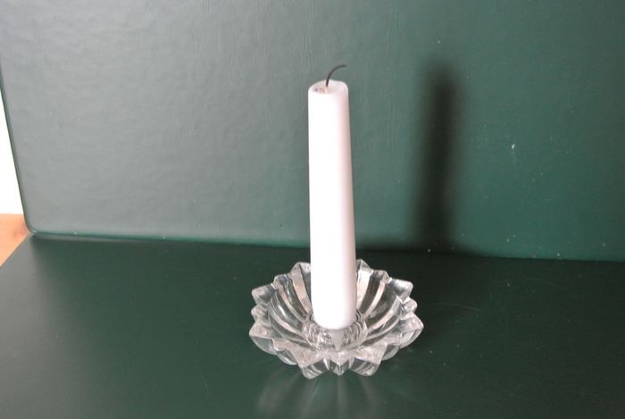 Beautiful Crystal Glass Candle Holder