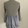 cardigan Bnwot small Benetton cardigan with satin peplum Image 3
