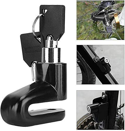 Anti-theft Lock Electric Scooter Bicycle Bike Disc Brake Lock with Steel Wire Bicycle Mountain Bike Motorcycle disc lock Safety Theft Protect