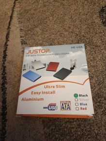 2.5 Aluminum SATA Enclosure - Brand New
