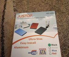 2.5 Aluminum SATA Enclosure - Brand New