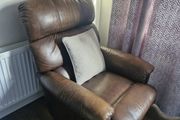 Recliner leather
