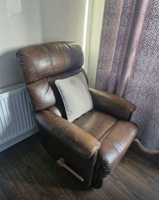 Recliner leather