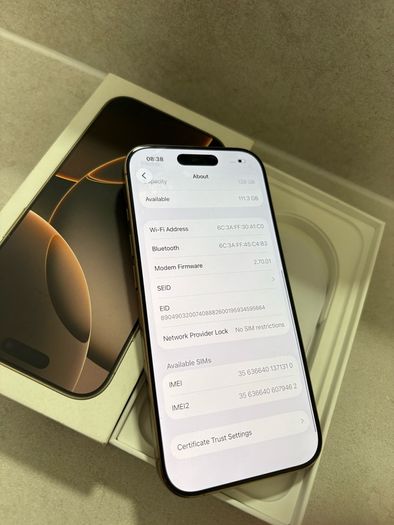 iphone 16 pro 128 gb