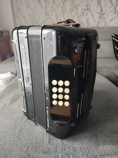 Hohner Morino Club N Button Accordian C/F