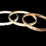 Vintage Hallmarked 9k Rose/White/Yellow Gold Rings Image 2
