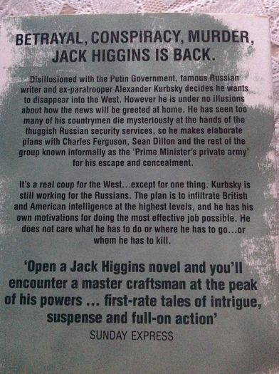 A Darker Place by Jack Higgins