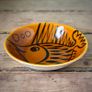John Ffrench Arklow Studio Pottery signed fish bowl Image 2