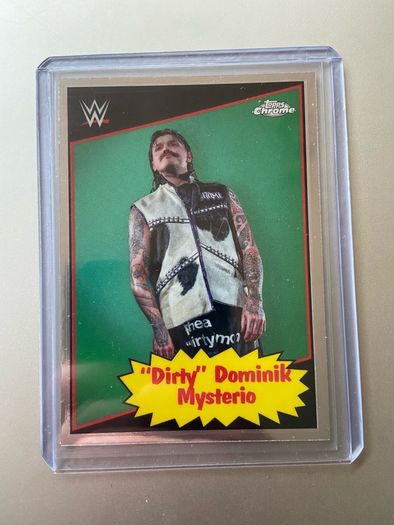 WWE Topps Chrome 2025, "Dirty" Dominik Mysterio 1985 Topps Legends Current