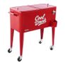 75.71 L Rolling Ice Chest, Holds up to 50 Bottles / 110 Cans, Portable Image 8