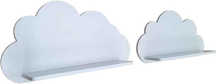 Children's Cloud Floating Shelves