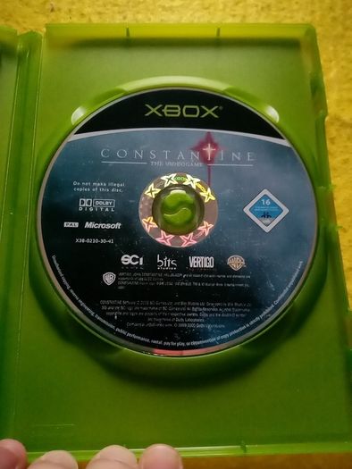 Constantine The Videogame Xbox Original Games Original Pal version