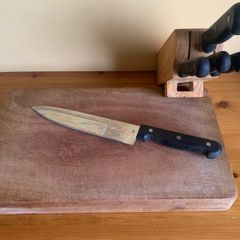 Kitchen Knife set & Butcher's block
