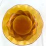 Vintage Amber glass bowl Image 3
