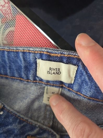 River Island ladies denim skirt Uk10