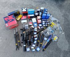 Car parts, of all kinds (clutches, pressure plates, discs, shock absorbers, etc.)
