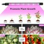 4 Heads Plant Grow Light with Remote Control, 80 LEDs Grow Lamp for Indoor Plants, 10 Dimming Level with Timer Full Spectrum Adjustable Gooseneck. Image 5