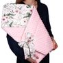 Beautiful handmade 3 in1 baby swaddle wrap, blanket and baby mat Image 4