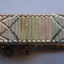 Vintage Solid 18K  Tri-Color Gold 750 Women Wide Bangle Bracelet, 27,9 grams Image 2