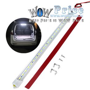 25133 12V 36 LED Car Interior Light Lamp Strip Bar On/Off Switch for Van Lorry Truck Camper Caravan Camping RV Caravan