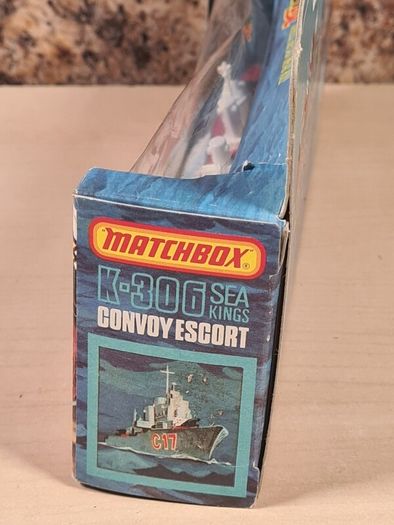 Vintage Matchbox Seakings K-306 Convoy Escort  1972
