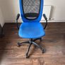 Blue Desk Chair -Ikea Image 3