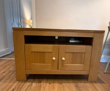 Oak television unit