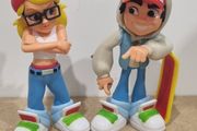 Subway Surfers Spray Crew Can 4" Jake and Tricky Vinyl Figure 2020