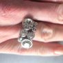Ring. Sparkly art deco ring. size 9. Stainless. Image 5