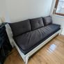 IKEA solid wooden sofa bed for sale, PS 2012 Image 3
